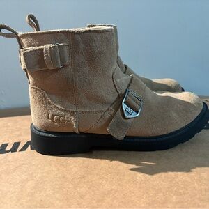 UGG Kids Brown Suede Boots